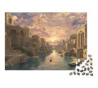 Paesaggio urbano dell'antica Mesopotamia1000 Pezzi Impossibili Per Adulti, Giochi, Regali, Sfide Per Bambini70x50cm/1000pcs