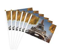 Paesaggio urbano Parigi Torre Eiffel Francia Stampa Convenienza Bandiera Palmare Bandiere Leggere Decor Indoor Outdoor Eventi Feste