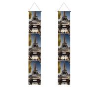 Paesaggio urbano Parigi Torre Eiffel Francia Stampa Molteplici Occasioni Appendere Ovunque Banner Decor Celebrazioni Grad Party Forn