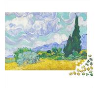 paesaggio Van Gogh Puzzle 1000 Pezzi Idea Regalo Uomo E Donna Van Gogh stile natura paesaggio Giochi Educativo E Giocattoli Sfida Regalo Intrattenimento Creativo Per La Decorazione Della Casa 70x50cm/
