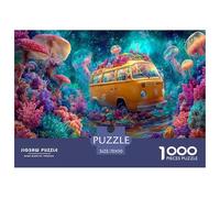 Paese dei Miracoli Psichedelico Jigsaw Puzzle 1000 Pezzi Per Adulti Wunderbare Abenteuer Puzzle Gioco Regali Per Adulti Cartone Riciclato Al 100% Home Decorazione 70x50cm/1000pcs