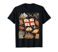 Paese della Georgia | Caucasus Heritage Maglietta