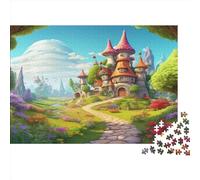 Paese delle Meraviglie Puzzle Da 1000 Pezzi per Adulti, Gioco EduGatosivo Da 1000 Pezzi, Decorazione della Casa, Puzzle, Uomini E Donne 1000 Pezzi (75x50cm)