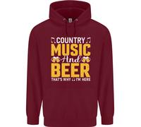 Paese Musica & Birra Cioè Why I'M Here Bambini Felpa con Cappuccio