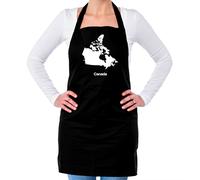 Paese Silhouette Canada Unisex Grembiule - Ottawa - Toronto - Vancouver -
