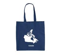 Paese Silhouettes Canada - Borsa Tote IN Tela - Ottawa Toronto Vancouver Ontario