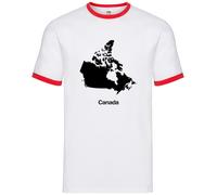 Paese Silhouettes Canada - Uomo Suoneria - Ottawa Toronto Vancouver Ontario