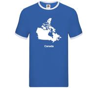 Paese Silhouettes Canada - Uomo Suoneria - Ottawa Toronto Vancouver Ontario