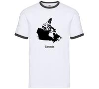 Paese Silhouettes Canada - Uomo Suoneria - Ottawa Toronto Vancouver Ontario