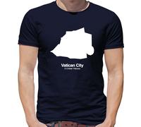 Paese Silhouettes Città Del Vaticano T-Shirt - Roma - Italia - Pope - Cattolico