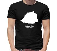 Paese Silhouettes Città Del Vaticano T-Shirt - Roma - Italia - Pope - Cattolico