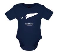 Paese Silhouettes East Timor - Bambino T-Shirt / Body - Timor-Leste Dili