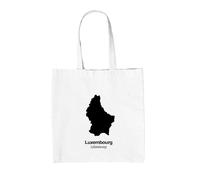Paese Silhouettes Lussemburgo - Borsa Tote IN Tela - Città Europa Vianden
