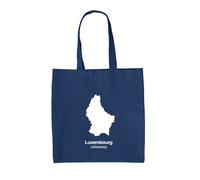 Paese Silhouettes Lussemburgo - Borsa Tote IN Tela - Città Europa Vianden