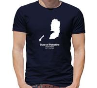 Paese Silhouettes Stato Di Palestina T-Shirt - Ramallah - East Jerusalem