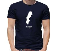 Paese Silhouettes Sweden T-Shirt - Stoccolma - Svedese - Gamla Stan