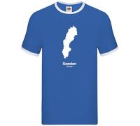 Paese Silhouettes Sweden - Uomo Suoneria - Stoccolma Svedese Gamla Stan