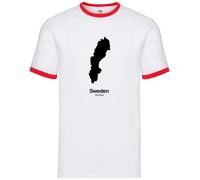 Paese Silhouettes Sweden - Uomo Suoneria - Stoccolma Svedese Gamla Stan
