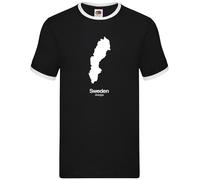 Paese Silhouettes Sweden - Uomo Suoneria - Stoccolma Svedese Gamla Stan