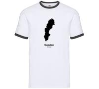 Paese Silhouettes Sweden - Uomo Suoneria - Stoccolma Svedese Gamla Stan