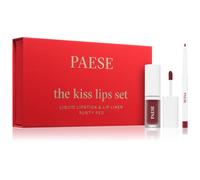 Paese The Kiss Lips Set 04 Rusty Red 3,4 ml - Rossetto Liquido Matte e Matita