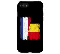 Paesi Bassi Belgio Half Flag Maglia Belga Olandese Custodia per iPhone SE (2020) / 7 / 8