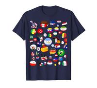 Paesi del Mondo Maglietta