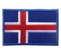 Paesi nordici bandiera toppa Islanda Norvegia Svezia Danimarca Finlandia Svizzera Chiusura A Strappo
