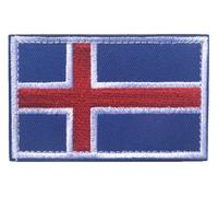 Paesi nordici bandiera toppa Islanda Norvegia Svezia Danimarca Finlandia Svizzera Chiusura A Strappo