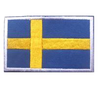 Paesi nordici bandiera toppa Islanda Norvegia Svezia Danimarca Finlandia Svizzera Chiusura A Strappo