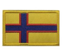 Paesi nordici bandiera toppa Islanda Norvegia Svezia Danimarca Finlandia Svizzera Chiusura A Strappo