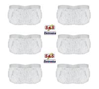 PAEU0282 KIT 6 CUFFIE PER VAPORETTO POLTI PTEU0267 SMART30S, PTEU0268 SMART 30 R