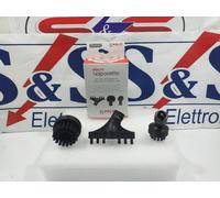 PAEU0344 KIT SPAZZOLINI IN NYLON PER VAPORETTO POLTI SMART 35 , SMART 40 MOP