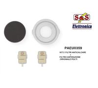 PAEU0359 Kit Filtri Originale Per Scopa a Vapore PTEU0295 Vaporetto 3 Clean