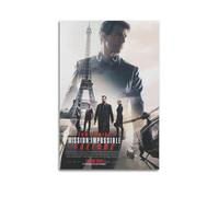 PAEVDIN Poster decorativo da parete del film Mission Impossibile, stampa artistica su tela, poster decorativo moderno per camera da letto, 50 x 75 cm