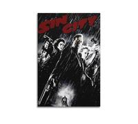 PAEVDIN Poster del film Sin City, 5, poster decorativo da parete su tela, stampa moderna, per camera da letto, 20 x 30 cm