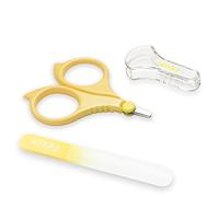 PAFASON Forbicine Per Unghie Neonato Forbice Da Manicure Neonato E Lima Per Unghie In Vetro Set Regalo Per Baby Shower Ideale Per Neonati Neonati Bambini Piccoli