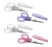 PAFASON Piccolo Artigianato Forbici Set Dritto Curvo Precisione Punta per Scrapbooking Quilting Cucito Maglieria Ricamo Punto Croce Uncinetto Filo Lana Carta Dettaglio Taglio