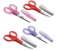 PAFASON Piccolo Artigianato Forbici Set Dritto Precisione Punta Fine per Scrapbooking Quilting Cucito Maglieria Ricamo Punto Croce Uncinetto Filo Lana Carta Tessuto Dettaglio Taglio