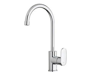 PAFFONI CANDY MISCELATORE LAVELLO MONOFORO CANNA LATERALE GIREVOLE CROMO CA181CR
