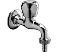 Paffoni DA211CR Rubinetto con portagomma 1/2 x 3/4 DANUBIO