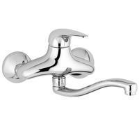 PAFFONI DUEMILA MISCELATORE LAVELLO CUCINA A MURO GIREVOLE CROMO DU161CR DU159CR