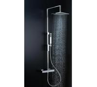 Paffoni Effe set doccia a parete con termostato con soffione cromo ZCOL655CR