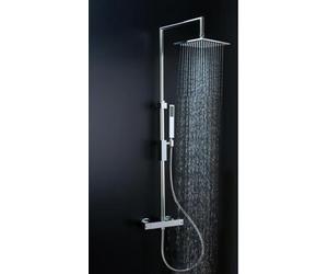 Paffoni Effe set doccia a parete con termostato con soffione cromo ZCOL655CR