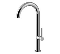 MISCELATORE LAVELLO MONOFORO ALTO CROMO CHEF PAFFONI CANNA ORIENTABILE CH180CR