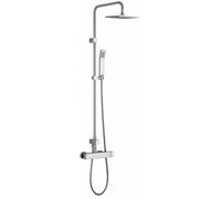 PAFFONI LEVEL PLUS COLONNA DOCCIA CON MISCELATORE, SOFFIONE E DUPLEX ZCOL607CR