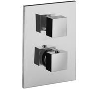 Paffoni Level rubinetto per doccia da incasso con termostato cromo LEQ513CR