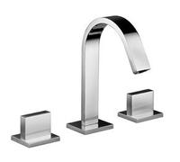 Paffoni Lavabo LEVEL Batteria lavabo scarico Clik-Clak (ZSCA050CR) lev.Piatta