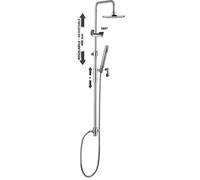 PAFFONI MASTER PLUS COLONNA DOCCIA CON SOFFIONE, DUPLEX E SUPPORTO ART.ZCOL611CR