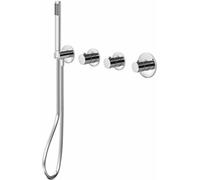 Paffoni Modular Box rubinetto per vasca e doccia da incasso con termostato cromo MDE000CR